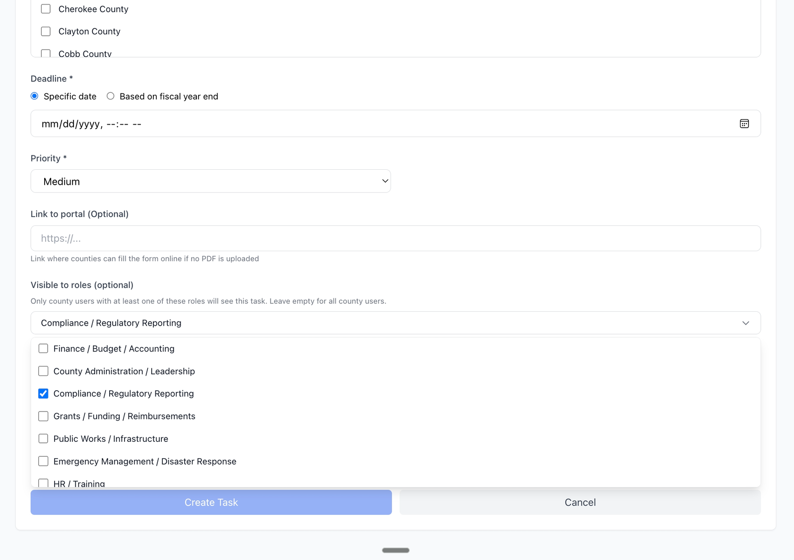 Comments and routing on tasks